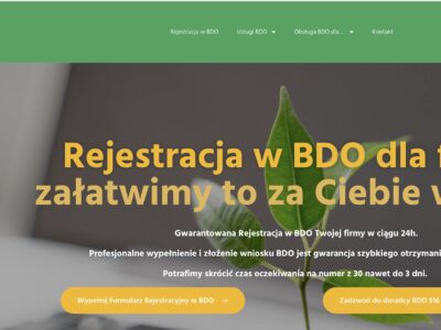 Jak wygląda rejestracja BDO krok formalny – wymagania i etapy
